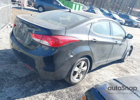 2013 Hyundai Elantra Gls from USA, damaged, VIN KMHDH4AE2DU740056